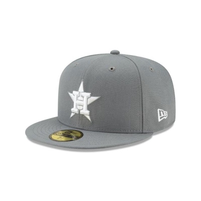 Houston Astros Gorra | New Era MLB Floral Undervisor 59fifty Fitted Cap Mexico - Grises